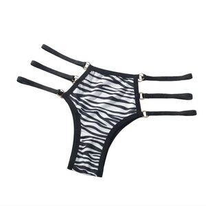 2/$20 Brand New Sexy Zebra Pattern Underwear Panties Size: XL